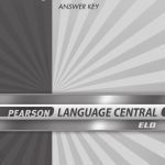 خرید و دانلود نسخه کامل کتاب Language Central – ELD Practice Book. Grade 5. Answer Key