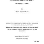 خرید و دانلود نسخه کامل کتاب Language Planning and Policy in the Silt’e Zone