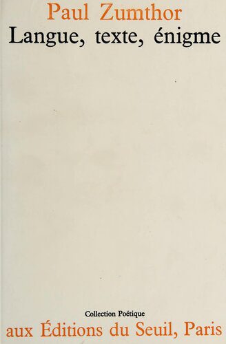 خرید و دانلود نسخه کامل کتاب Langue, texte, énigme_68c5972fba9c2.jpeg خرید و دانلود نسخه کامل کتاب Langue, texte, énigme