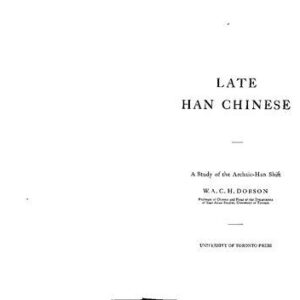 خرید و دانلود نسخه کامل کتاب Late Han Chinese