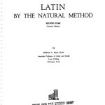 خرید و دانلود نسخه کامل کتاب Latin by the Natural Method: Second Year
