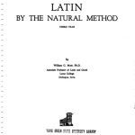 خرید و دانلود نسخه کامل کتاب Latin by the Natural Method: Third Year