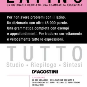 خرید و دانلود نسخه کامل کتاب Latino: Un dizionario completo, una grammatica essenziale