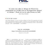 خرید و دانلود نسخه کامل کتاب Le conte à la radio en Afrique de lʼOuest. Une pragmatique de lʼoralité pour le développement intégral en Afrique? Étude du cas de radio Parana au Mali