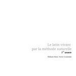 خرید و دانلود نسخه کامل کتاب Le latin vivant par la méthode naturelle: 1re année
