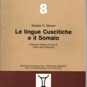 خرید و دانلود نسخه کامل کتاب Le lingue Cuscitiche e il Somalo