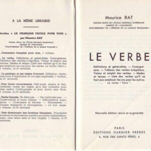 خرید و دانلود نسخه کامل کتاب Le Verbe Facile Pour Tous