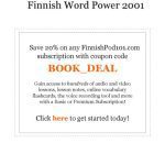 خرید و دانلود نسخه کامل کتاب Learn Finnish. Level 5, Advanced. Vol. 1.