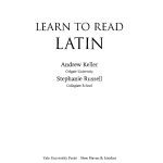 خرید و دانلود نسخه کامل کتاب Learn to Read Latin Textbook