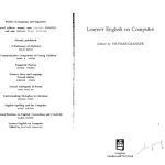 خرید و دانلود نسخه کامل کتاب Learner English on Computer