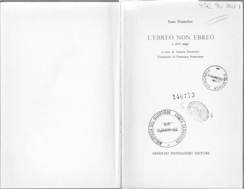 خرید و دانلود نسخه کامل کتاب L’Ebreo non ebreo e altri saggi_68cef243d120b.jpeg خرید و دانلود نسخه کامل کتاب L’Ebreo non ebreo e altri saggi