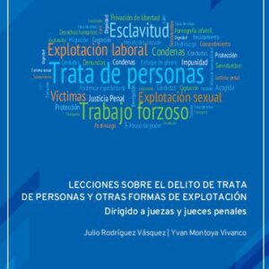 خرید و دانلود نسخه کامل کتاب Lecciones sobre el delito de trata de personas y otras formas de explotación. Dirigido a juezas y jueces penales