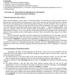 خرید و دانلود نسخه کامل کتاب Lectures in Theoretical Grammar