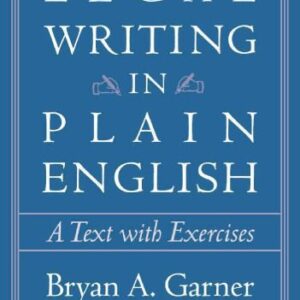 خرید و دانلود نسخه کامل کتاب Legal Writing in Plain English. A Text with Exercises