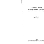 خرید و دانلود نسخه کامل کتاب Lehrbuch der albanischen Sprache. (Lernmaterialien)