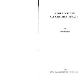 خرید و دانلود نسخه کامل کتاب Lehrbuch der albanischen Sprache. (Lernmaterialien)