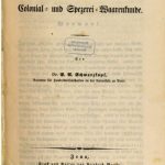 خرید و دانلود نسخه کامل کتاب Lehrbuch der Colonial- und Spezerei-Waarenkunde [Kolonial- und Spezerei-Warenkunde]