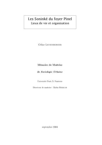 خرید و دانلود نسخه کامل کتاب Les Soninke du foyer Pinel Lieux de vie et organisation_68b9406556af9.jpeg خرید و دانلود نسخه کامل کتاب Les Soninke du foyer Pinel Lieux de vie et organisation