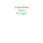 خرید و دانلود نسخه کامل کتاب Lesson Plans Master Fly High 3