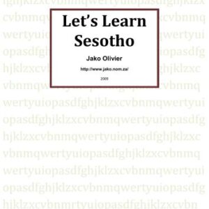 خرید و دانلود نسخه کامل کتاب Let’s learn Sesotho
