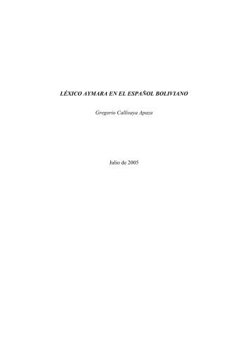 خرید و دانلود نسخه کامل کتاب Léxico aymara en el español boliviano_68b76171c0ba5.jpeg خرید و دانلود نسخه کامل کتاب Léxico aymara en el español boliviano