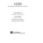 خرید و دانلود نسخه کامل کتاب Lexis: Academic Vocabulary Study for ESL Students