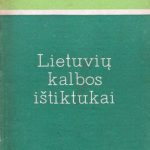 خرید و دانلود نسخه کامل کتاب Lietuvių kalbos ištiktukai