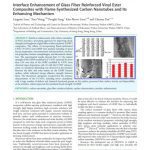 خرید و دانلود نسخه کامل کتاب Lingmin Liao, Xiao Wang, Pengfei Fang, Kim Meow Liew and Chunxu Pan – Interface Enhancement of Glass Fiber Reinforced Vinyl Ester Composites with Flame-Synthesized Carbon Nanotubes and Its Enhancing Mechanism