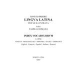 خرید و دانلود نسخه کامل کتاب Lingua Latina per se illustrata. Pars 1. Familia Romana. Index vocabulorum
