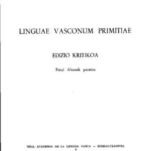 خرید و دانلود نسخه کامل کتاب Linguae vasconum primitiae