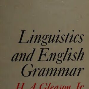 خرید و دانلود نسخه کامل کتاب Linguistics and English Grammar