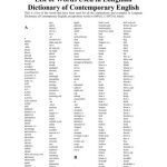 خرید و دانلود نسخه کامل کتاب List of Words Used in Longman Dictionary of Contemporary English