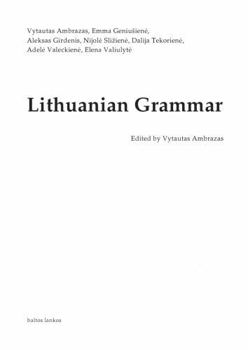 خرید و دانلود نسخه کامل کتاب Lithuanian Grammar_68bc5fd2e3786.jpeg خرید و دانلود نسخه کامل کتاب Lithuanian Grammar