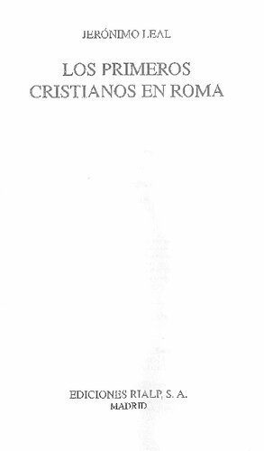 خرید و دانلود نسخه کامل کتاب LOS PRIMEROS CRISTIANOS EN ROMA_68cec7619245c.jpeg خرید و دانلود نسخه کامل کتاب LOS PRIMEROS CRISTIANOS EN ROMA