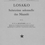 خرید و دانلود نسخه کامل کتاب Losako, salutation solennelle des Nkundó