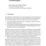 خرید و دانلود نسخه کامل کتاب Luxembourgish (Language Standardization)