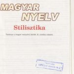خرید و دانلود نسخه کامل کتاب Magyar nyelv 10. Stilisztika
