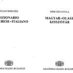 خرید و دانلود نسخه کامل کتاب Magyar-olasz kisszotar   Dizionario Ungherese-Italiano