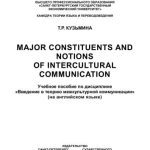 خرید و دانلود نسخه کامل کتاب Major Constituents and Notions of Intercultural Communication