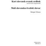 خرید و دانلود نسخه کامل کتاب Mali slovensko-švedski slovar. Kort slovensk-svensk ordbok