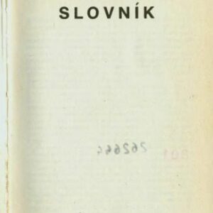 خرید و دانلود نسخه کامل کتاب Maly synonymický slovník