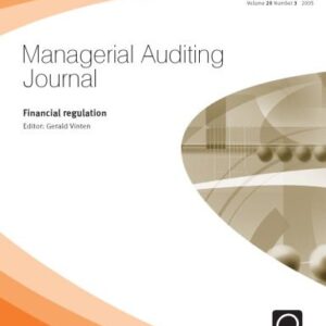 خرید و دانلود نسخه کامل کتاب Managerial auditing journal: Financial regulation, Volume 20, Issue 3