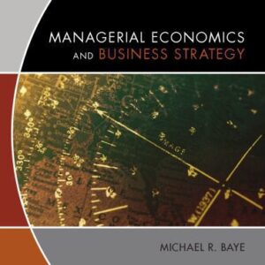 خرید و دانلود نسخه کامل کتاب Managerial Economics & Business Strategy