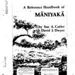 خرید و دانلود نسخه کامل کتاب Maniyaka: A Reference Handbook of Phonetics, Grammar, Lexicon and Learning Procedures