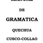 خرید و دانلود نسخه کامل کتاب Manual de gramatica Quechua Cusco-Collao