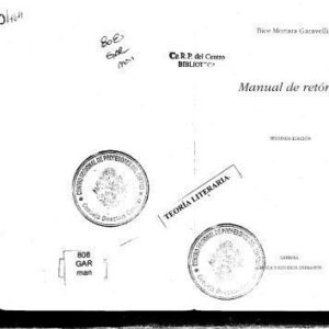خرید و دانلود نسخه کامل کتاب Manual de retórica