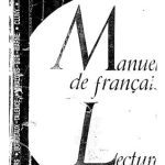 خرید و دانلود نسخه کامل کتاب Manuel de français. Lecture analytique