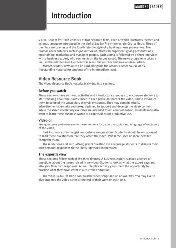 خرید و دانلود نسخه کامل کتاب Market Leader. Pre-Intermediate. Video Resource Book_68c2874c7196c.jpeg خرید و دانلود نسخه کامل کتاب Market Leader. Pre-Intermediate. Video Resource Book