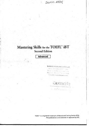 خرید و دانلود نسخه کامل کتاب Mastering Skills for the TOEFL iBT, 2nd Edition Advanced Combined Book_68c0b2641bb10.jpeg خرید و دانلود نسخه کامل کتاب Mastering Skills for the TOEFL iBT, 2nd Edition Advanced Combined Book