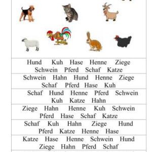 خرید و دانلود نسخه کامل کتاب Memoriespiel: Tiere, Lebensmittel, Kleidung
